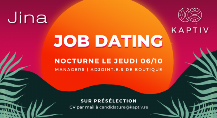 Jina x Kaptiv - Job dating nocturne 
